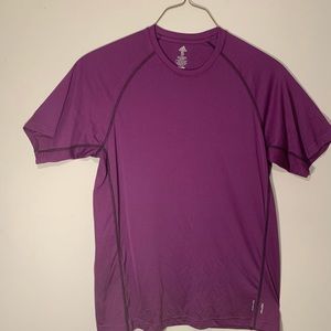 Adidas Purple Climalite Athletic Shirt
